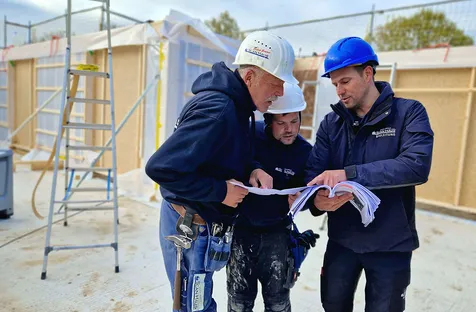 Bauleitung bei ScanHaus Marlow
