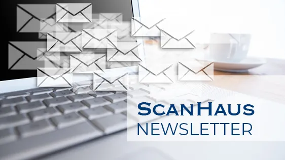 Newsletter von ScanHaus Marlow - verpassen Sie keine Neuigkeiten